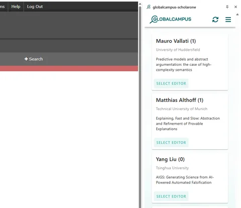 Assigning Editors in ScholarOne via the Browser extension