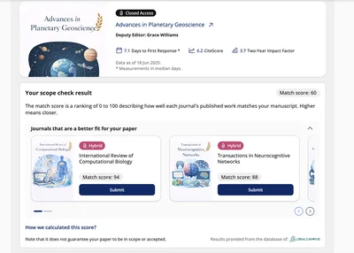Scope check delivered via our integration with ChronosHub
